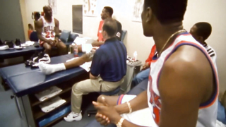 MJ Throws It Down On Dikembe | The Jordan Vault