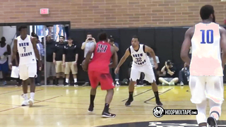 Baron Davis NASTY Handle At Drew League! Former NBA ALL-STAR With GAME!