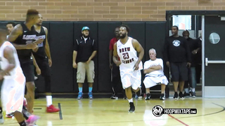 Baron Davis NASTY Handle At Drew League! Former NBA ALL-STAR With GAME!
