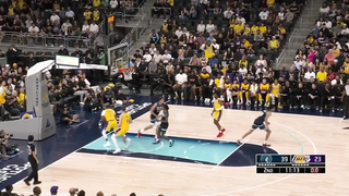 Bronny James Shines in NBA Debut with Chase-Down Block and First Bucket for Lakers