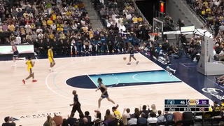 Bronny James Shines in NBA Debut with Chase-Down Block and First Bucket for Lakers