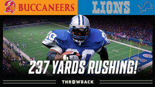 Barry Single-Handedly Carries Detroit to a W! (Lions vs. Buccaneers 1994, Week 5)