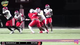 WOW 75 Combined POINTS !! Duncanville (#4 in the Country) vs Skyline Texas H.S Football is