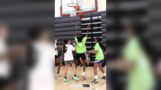 Elite 60 showcase | Tough  offensive rebound & put back layup