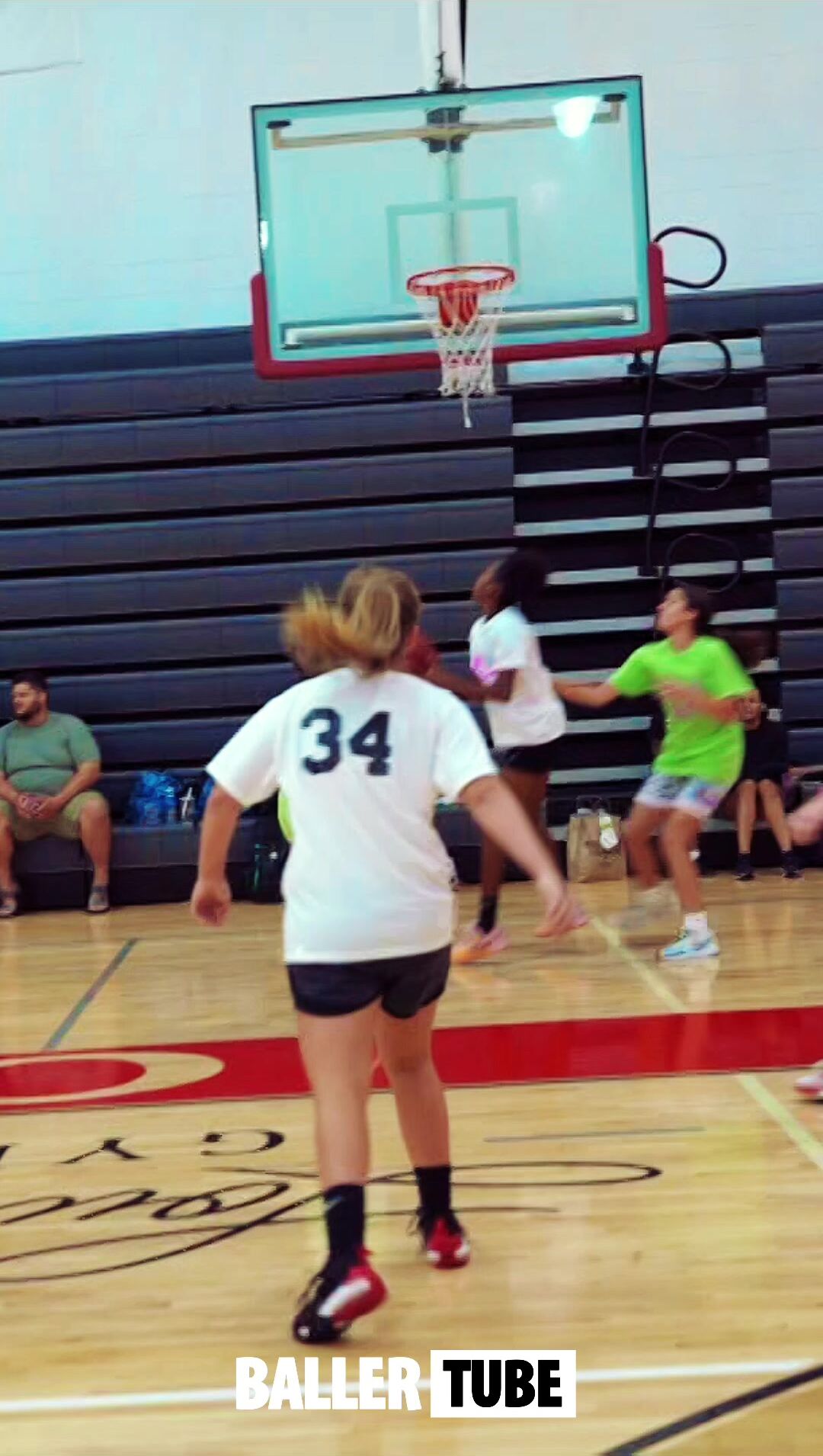 Carly Lewis Drains Deep Three at the Elite 60 Showcase