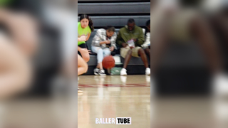 Via Hazelton Saves Rebound and Drains a Three at the Elite 60 Showcase