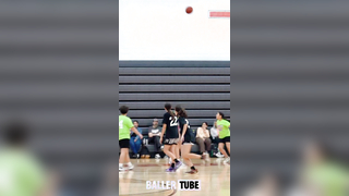 Via Hazelton Saves Rebound and Drains a Three at the Elite 60 Showcase