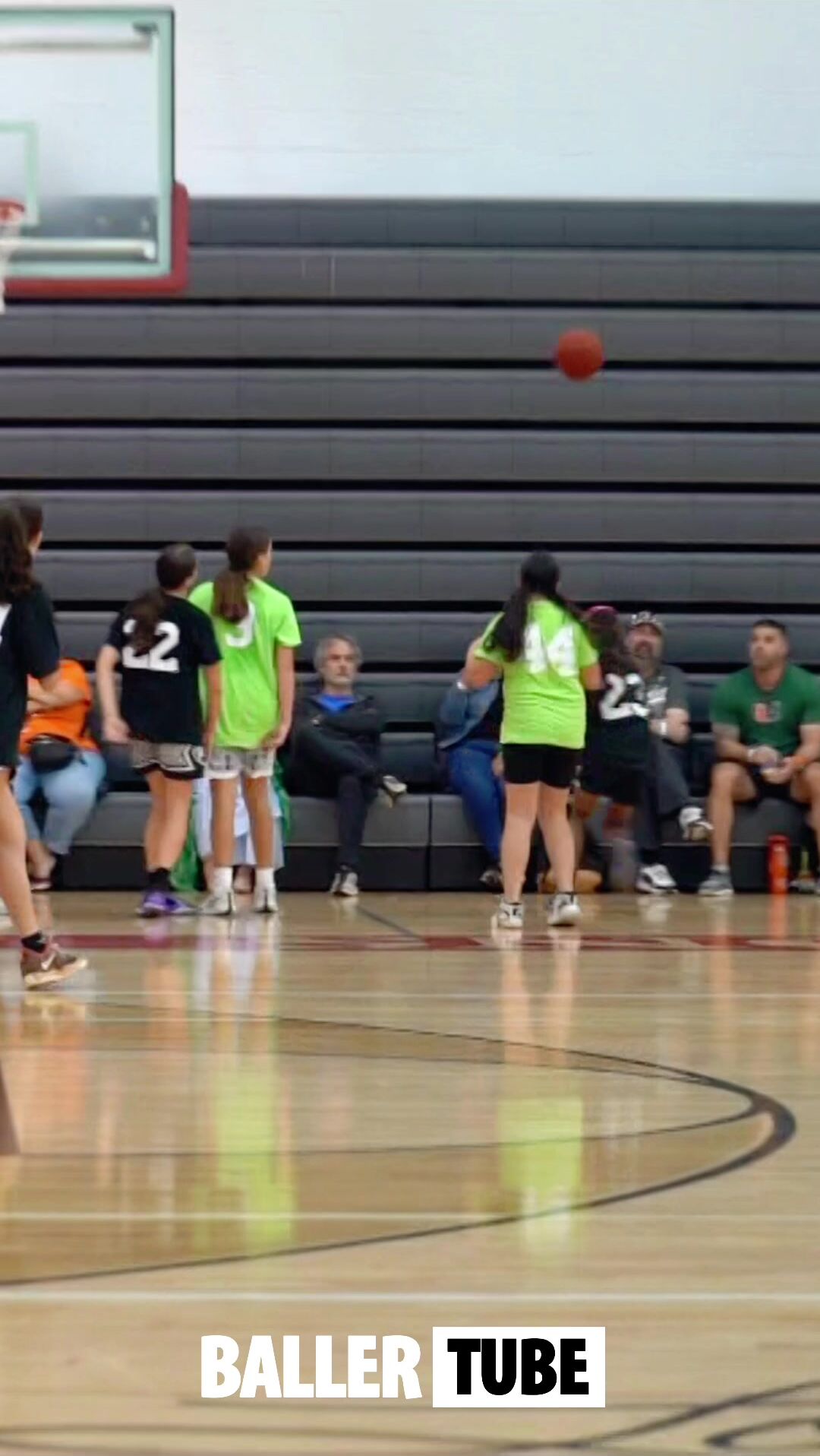 Via Hazelton Saves Rebound and Drains a Three at the Elite 60 Showcase