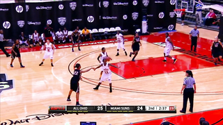 2012 AAU Girls Basketball 11th Gold Super Showcase Final: Miami Suns vs All Ohio