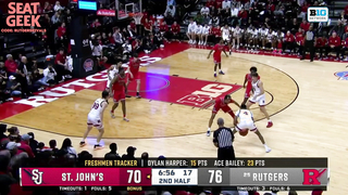 Every Ace Bailey and Dylan Harper Made Field Goal | Rutgers vs. St. John's Charity Exhibition Highlights