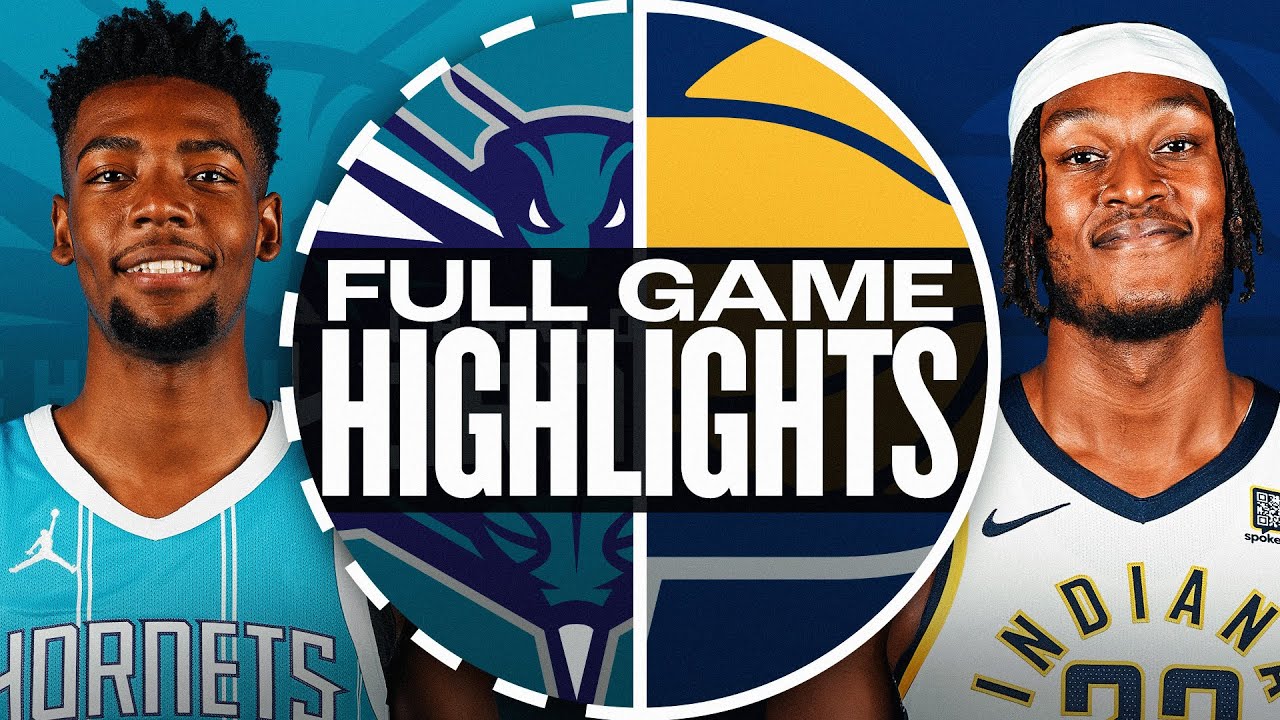 Indiana Pacers Edge Charlotte Hornets in Overtime to Close NBA Preseason | 121-116 Victory Highlights