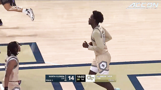 North Florida Stuns Georgia Tech in High-Scoring Battle, 105-93 | NCAA Men’s Basketball Highlights