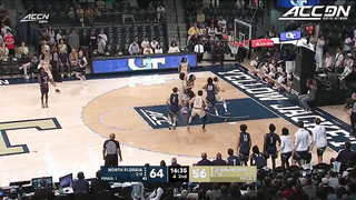 North Florida Stuns Georgia Tech in High-Scoring Battle, 105-93 | NCAA Men’s Basketball Highlights