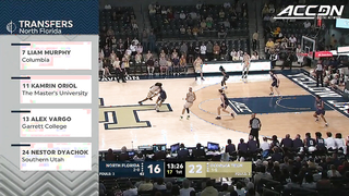 North Florida vs. Georgia Tech Condensed Game | 2024-25 ACC Men’s Basketball