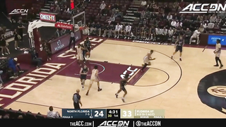 North Florida vs. Florida State Condensed Game | 2023-24 ACC Men’s Basketball