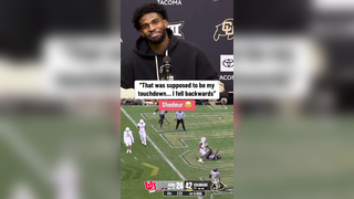 Shedeur was looking for that receiving TD #collegefootball #football #travishunter #shedeursanders #colorado