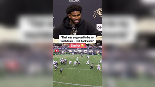 Shedeur was looking for that receiving TD #collegefootball #football #travishunter #shedeursanders #colorado