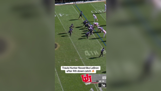 TRAVIS CLIMBED THE LADDER #cfb #football #colorado #travishunter