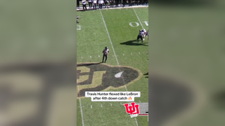 TRAVIS CLIMBED THE LADDER #cfb #football #colorado #travishunter