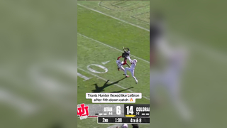 TRAVIS CLIMBED THE LADDER #cfb #football #colorado #travishunter