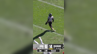 TRAVIS CLIMBED THE LADDER #cfb #football #colorado #travishunter