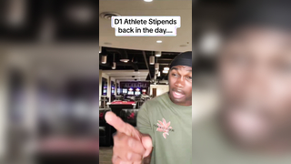 D1 Athlete Stipends back in the day VS Athletes with NIL today #football #footballtiktok #collegefootball #cfb #alabamafootball #bama #nil #nildeal #thaddboii #greenscreen
