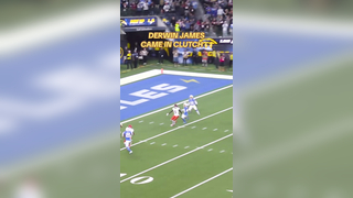 and that’s game! #derwinjames #losangeles #chargers #nfl @los angeles chargers