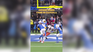 and that’s game! #derwinjames #losangeles #chargers #nfl @los angeles chargers