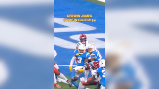 and that’s game! #derwinjames #losangeles #chargers #nfl @los angeles chargers