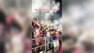 Student Section Goals (Via @pacificaasb ) #usa #america #studentsection #schoolspirit #memories #friends #fun #studentlife #highschoolsports #highschoolfootball #footballgame #fnl #fridaynightlights #viral