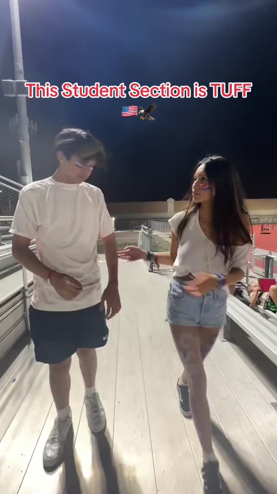 Student Section Goals (Via @pacificaasb ) #usa #america #studentsection #schoolspirit #memories #friends #fun #studentlife #highschoolsports #highschoolfootball #footballgame #fnl #fridaynightlights #viral