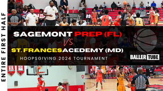 Sagemont Prep Battles St. Frances Academy in Hoopsgiving Tournament Thriller