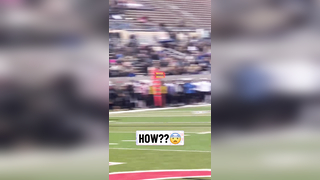 BEST ONE-HAND INT? #highschoolfootball (via txpsmedia/IG)