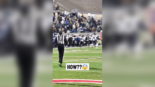 BEST ONE-HAND INT? #highschoolfootball (via txpsmedia/IG)