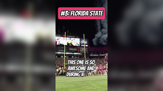 TOP 5 COLLEGE FOOTBALL ENTRANCES‼ #collegefootball#cfb#football#cfbplayoff#sports