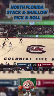 North Florida’s Stack Shallow Pick & Roll: Perfection in Motion