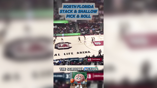North Florida’s Stack Shallow Pick & Roll: Perfection in Motion
