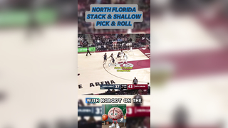 North Florida’s Stack Shallow Pick & Roll: Perfection in Motion