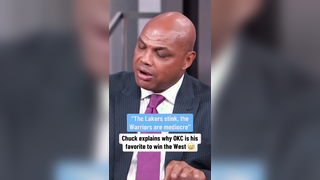 Chuck says the Thunder are the “best team in the West by far” #nba #basketball #nbabasketball #lakers #warriors