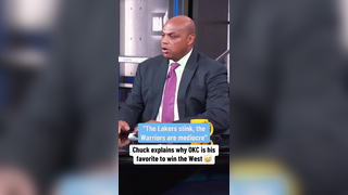 Chuck says the Thunder are the “best team in the West by far” #nba #basketball #nbabasketball #lakers #warriors
