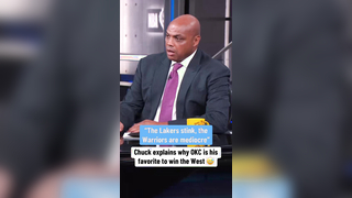 Chuck says the Thunder are the “best team in the West by far” #nba #basketball #nbabasketball #lakers #warriors