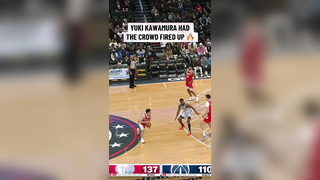 Yuki with the clean stepback three ‍ #nba #basketball #nbabasketball