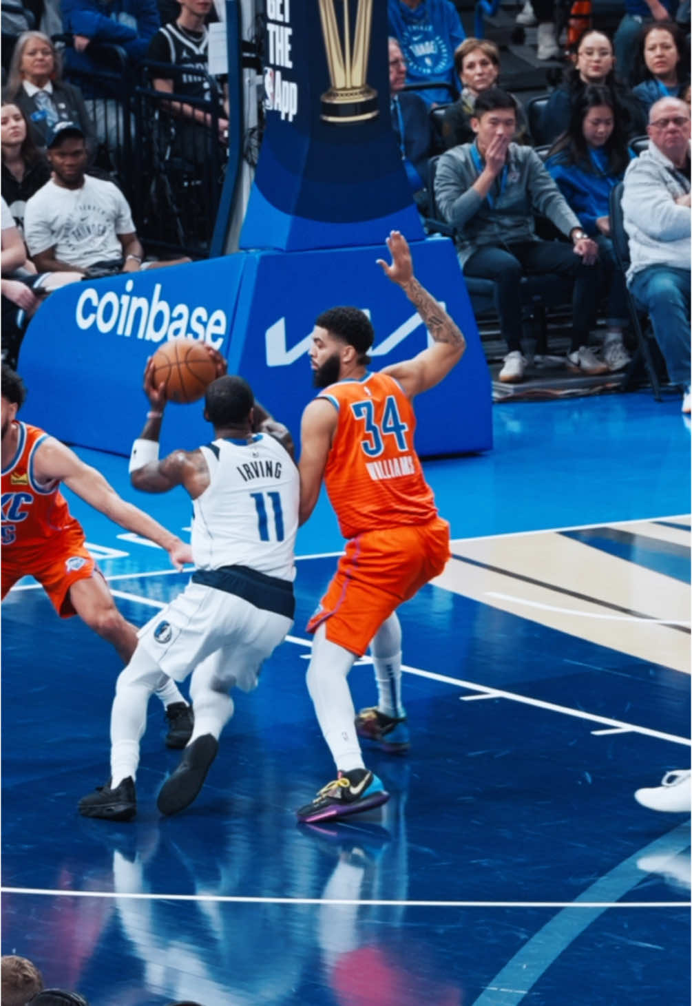 Just the 2 of us… ???? #KyrieIrving #NBA #Basketball #Mavericks #Trending #Viral