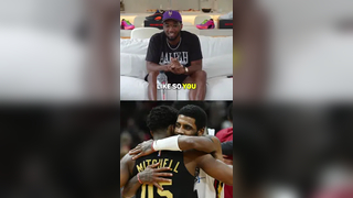Donovan Mitchell talks about Kyrie and his game #KyrieIrving #NBA #basketball #fyp