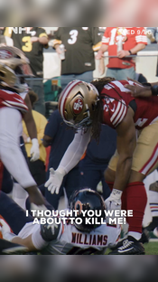 fred looking out for the rook #fredwarner #calebwilliams #nfl #micdup #chicagobears #sanfrancisco49ers