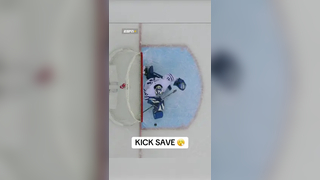 Always stay ready #NHL #hockey #hockeytiktok #goalie #save #ESPNPlus