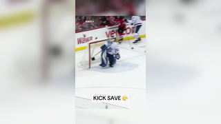 Always stay ready #NHL #hockey #hockeytiktok #goalie #save #ESPNPlus