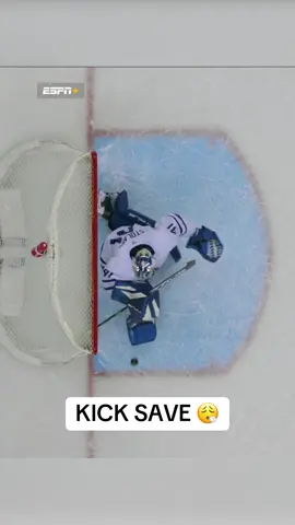 Always stay ready #NHL #hockey #hockeytiktok #goalie #save #ESPNPlus