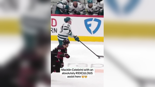 Macklin Celebrini is just 18 and already looking like a vet out there ‍ . (Via: @NHL) #hockey #nhl #sanjose #california