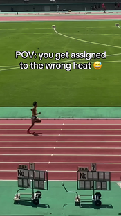Left everyone out of the frame #trackandfield #sprinter #speed